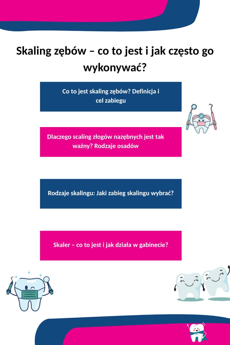 Co to jest skaling zębów?