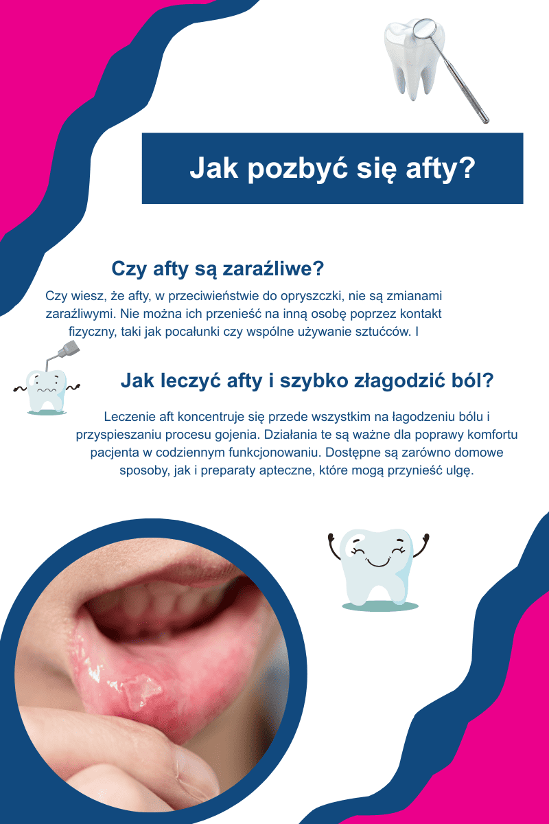 Czy afty są&nbsp;zaraźliwe