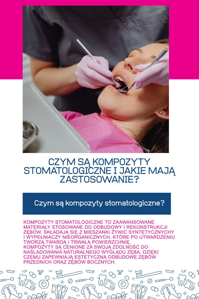Czym są kompozyty stomatologiczne i jakie mają zastosowanie?