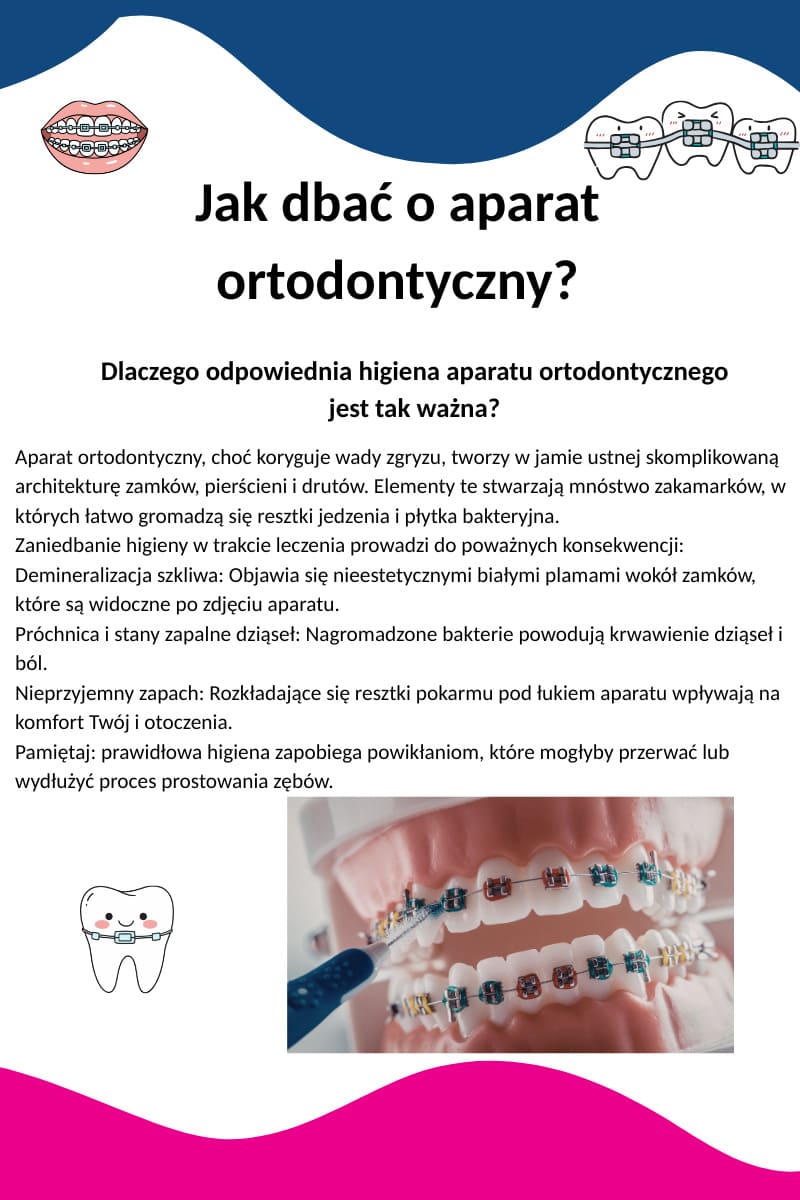 Dlaczego odpowiednia higiena aparatu jest tak ważna?