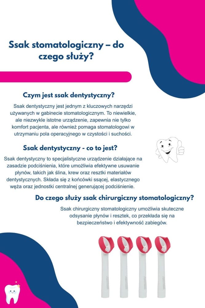 Do czego służy ssak stomatologiczny