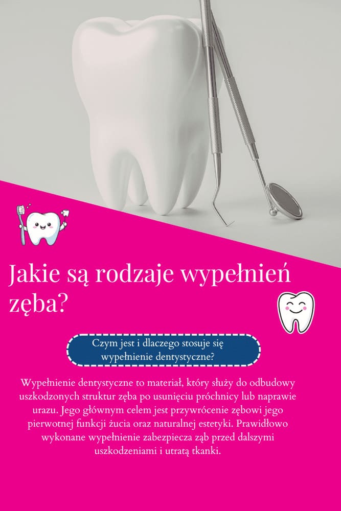 Jakie są rodzaje wypełnień zęba?