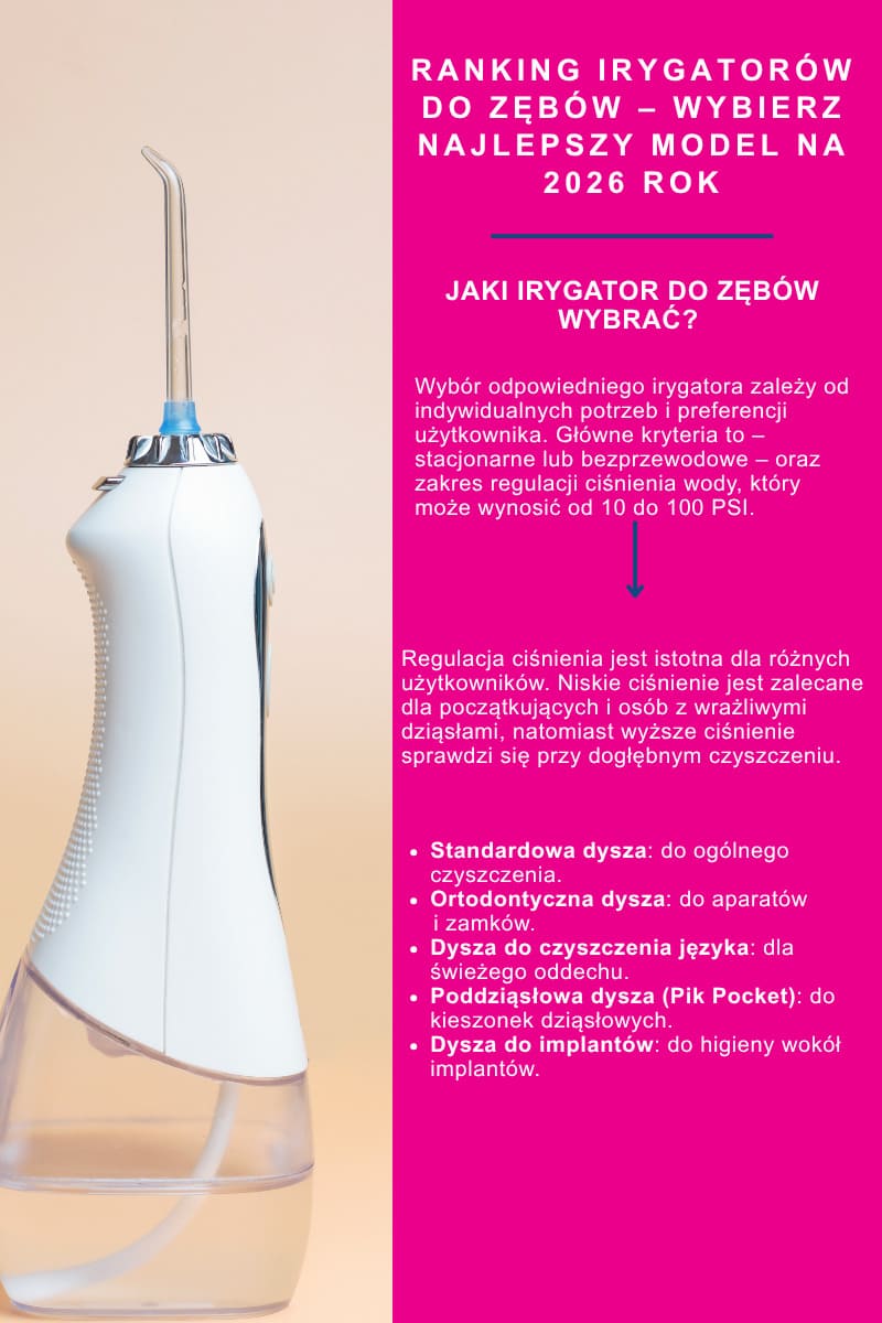 Ranking irygatorów do zębów – wybierz najlepszy model na 2026 rok
