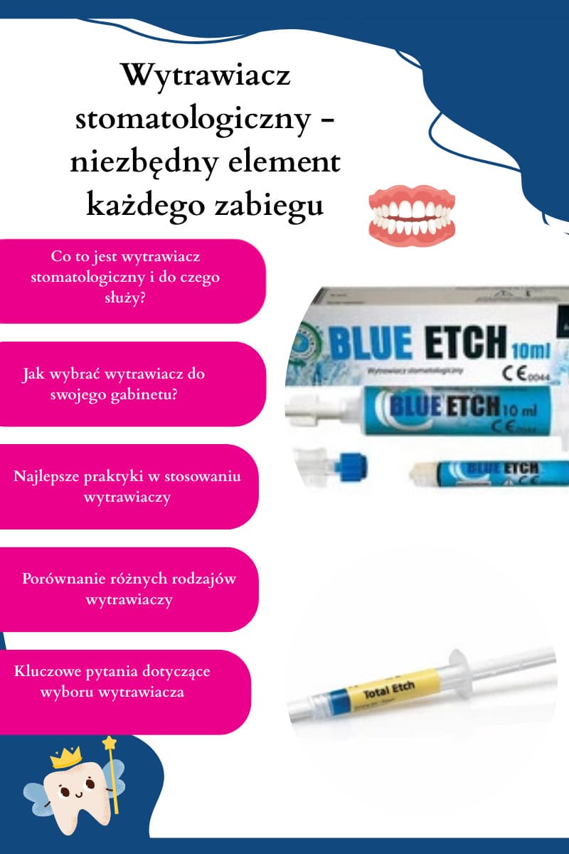 Wytrawiacz stomatologiczny - niezbędny element każdego zabiegu