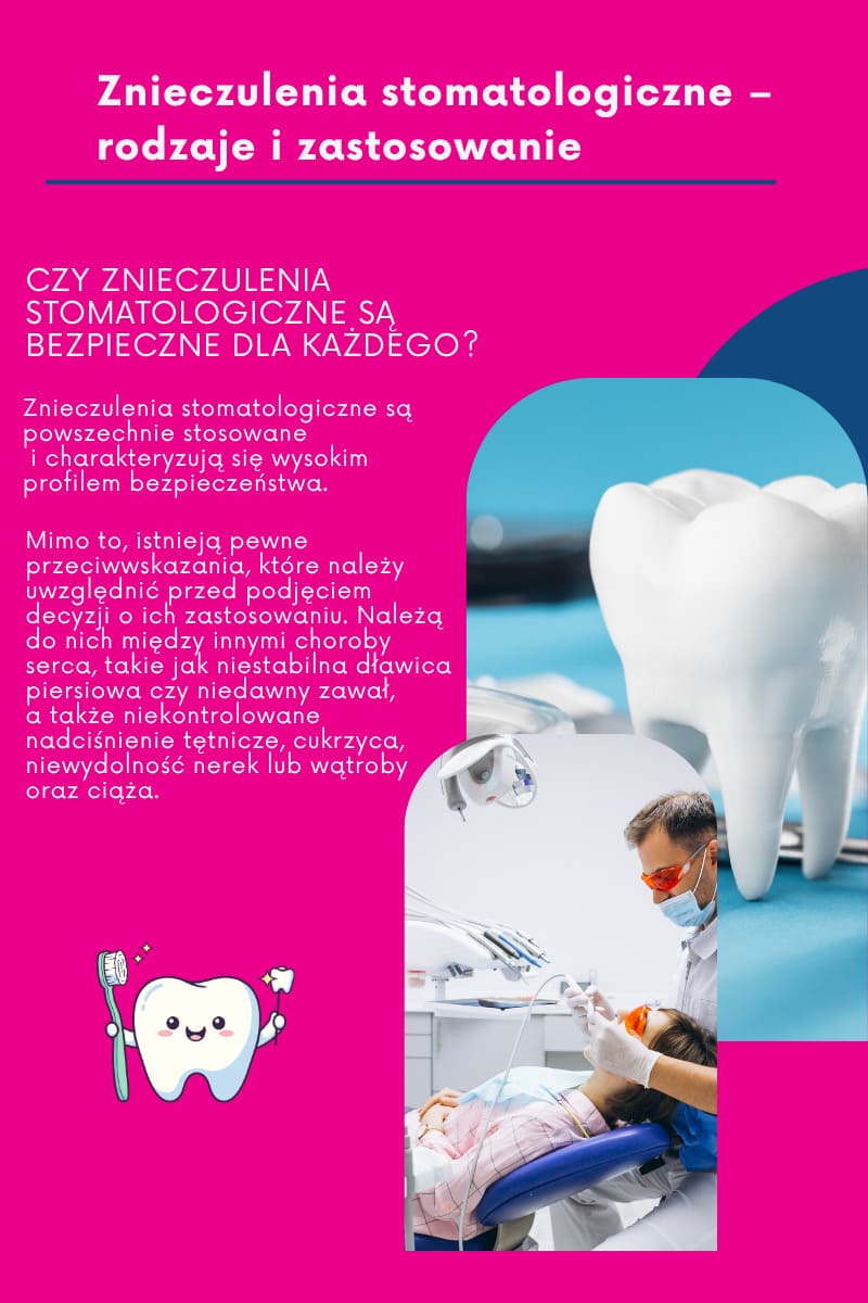 Znieczulenia stomatologiczne – rodzaje i zastosowanie